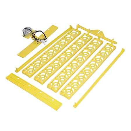 Egg Turner, Plastic Egg Incubator Tray 42x29cm / 16.5x11.4in 32 Eggs Tray Turning Hatcher for Goose for Duck for Chicken(#1)