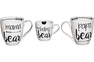 Cypress Home Mommy and Me Mugs Family Bonding Duo