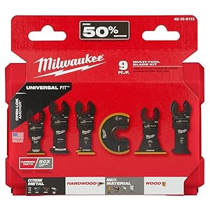 Milwaukee OPEN-LOK Multi-Tool Blade Set