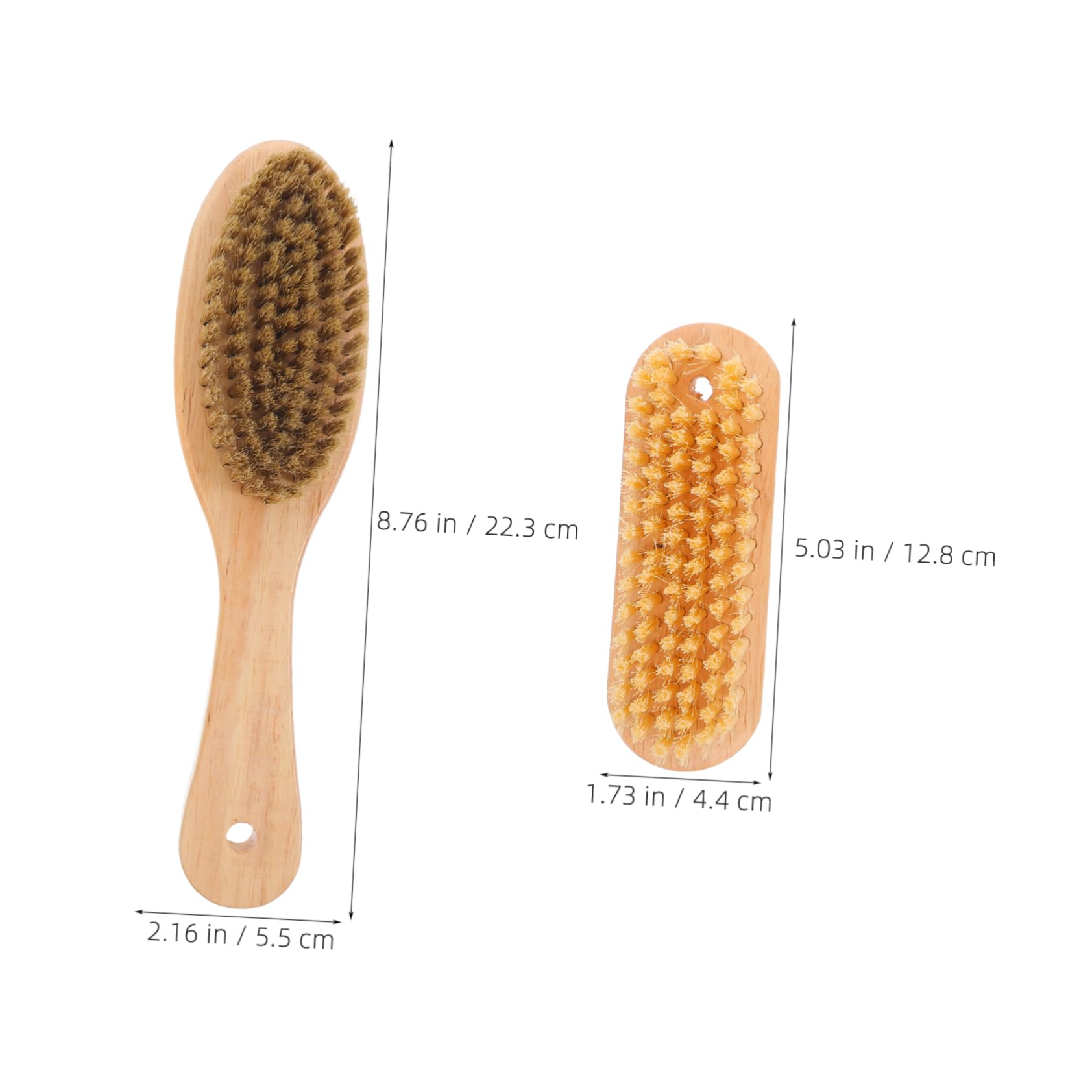 Gogogmee Beach Vacation Essential 2 Pack Beach Removal Brush Quick Sand Cleaning for Surfboard Sturdy Easy to Use