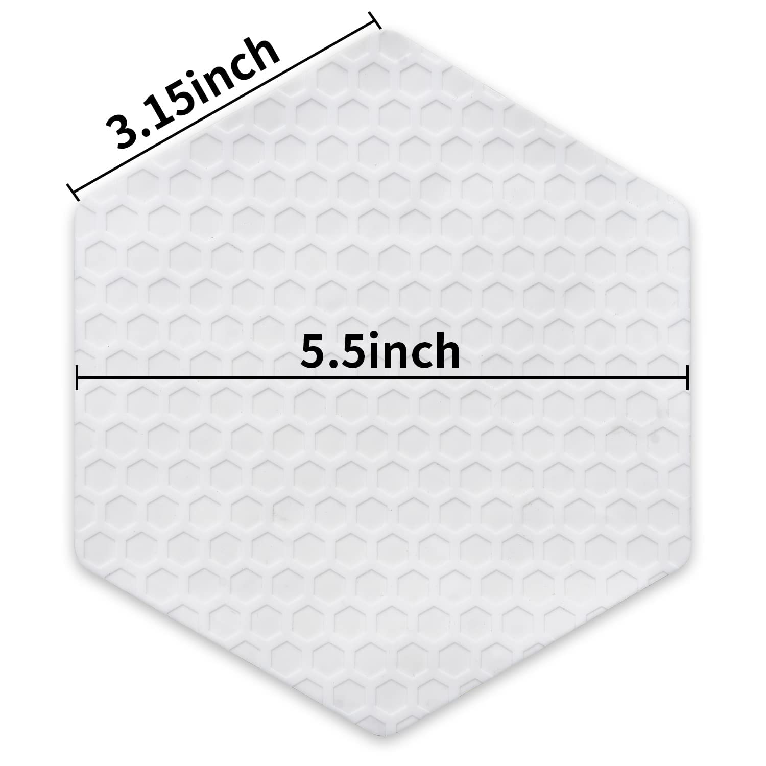 Rokia R 10 almohadillas de tracción de gel de sílice, aptas para tablas de surf, tabla de pescado, tabla de descremado, blanco lechoso