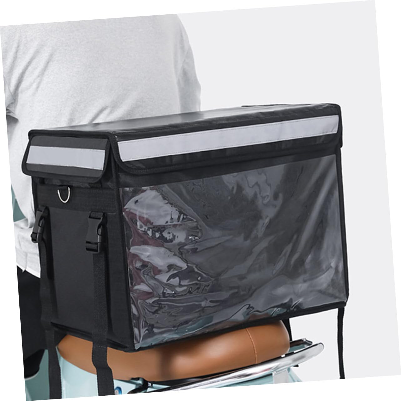 Garneck Contenitore da Asporto Isolante 32l Oxford, Scatola Pasto Termorefrigerante per Mantenimento Caldo e Freddo, Borsa per Catering per Picnic e Barbecue