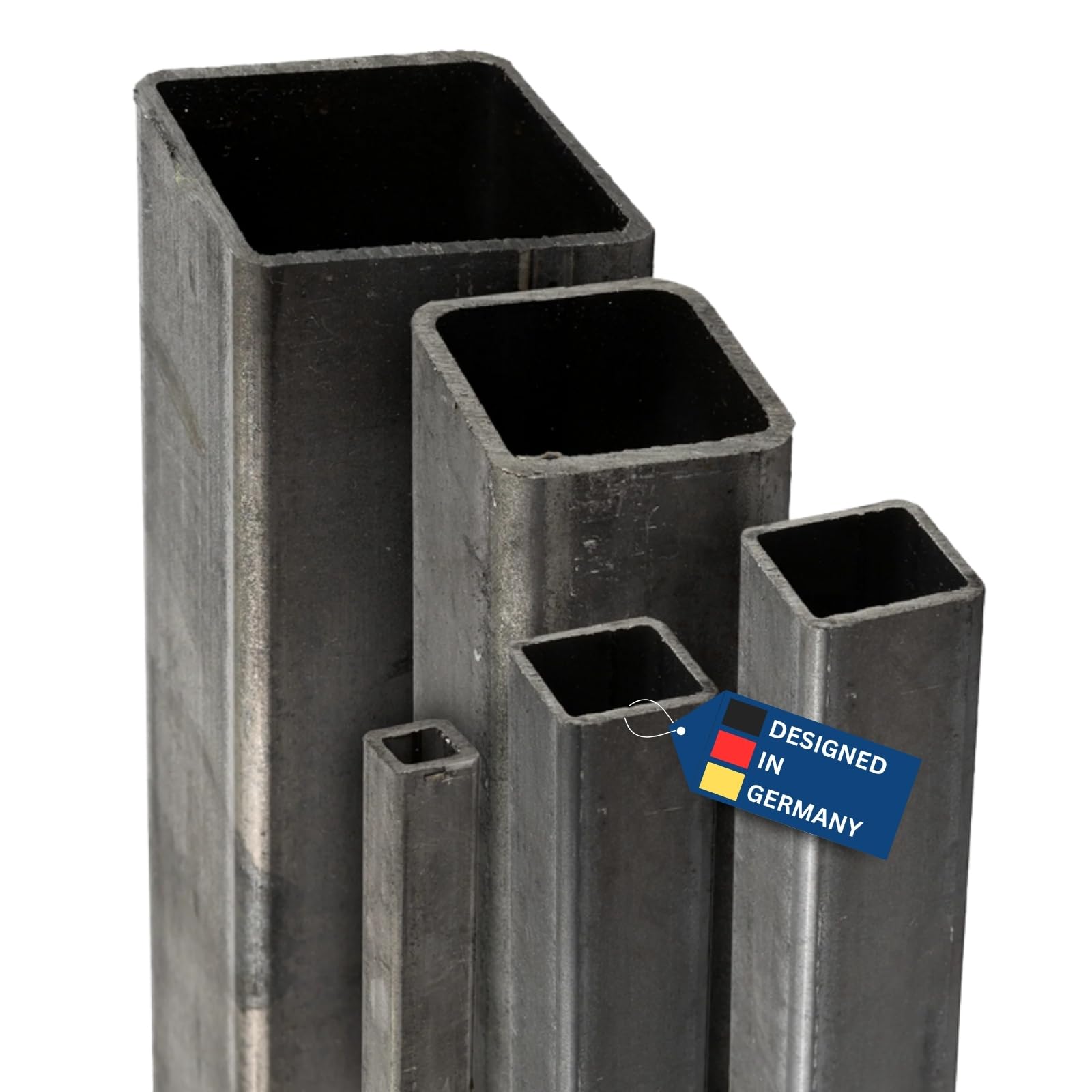 Produktbild von B&T Metall U-Profil Verzinkt – 20x20x1,5 Mm – ST37 (S235) – 1000 Mm Länge – Bordwand- & Einfassprofil – Feuerverzinkt