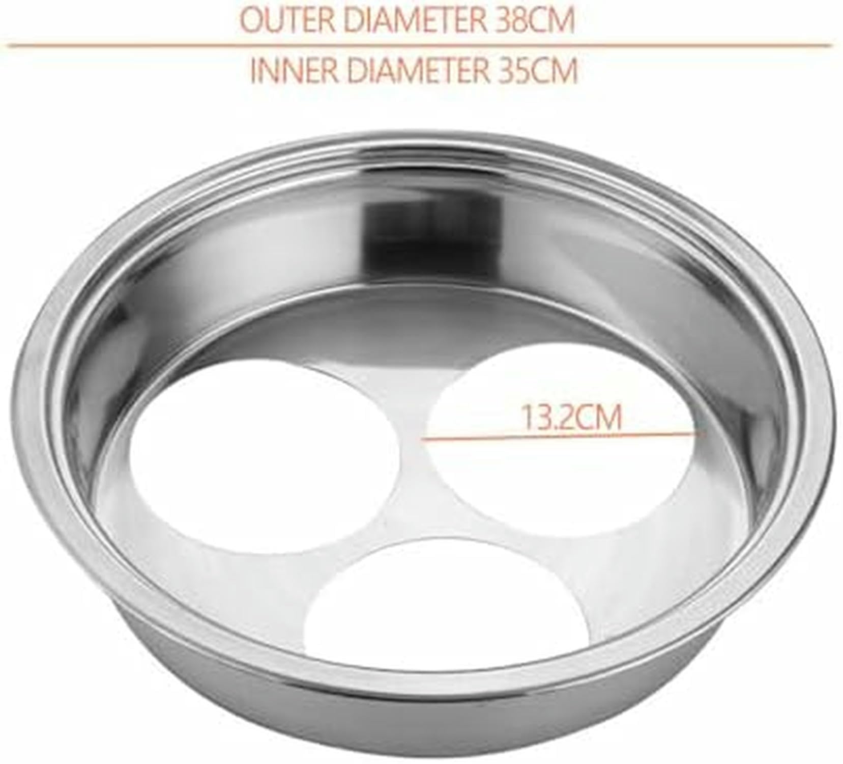 Set di pentole per Pasta in Acciaio Inossidabile (con scolapasta) - Pentola da Cucina a 3/4/5 Fori, Adatta per cucine domestiche e di ristoranti - Strumento di Cottura efficiente