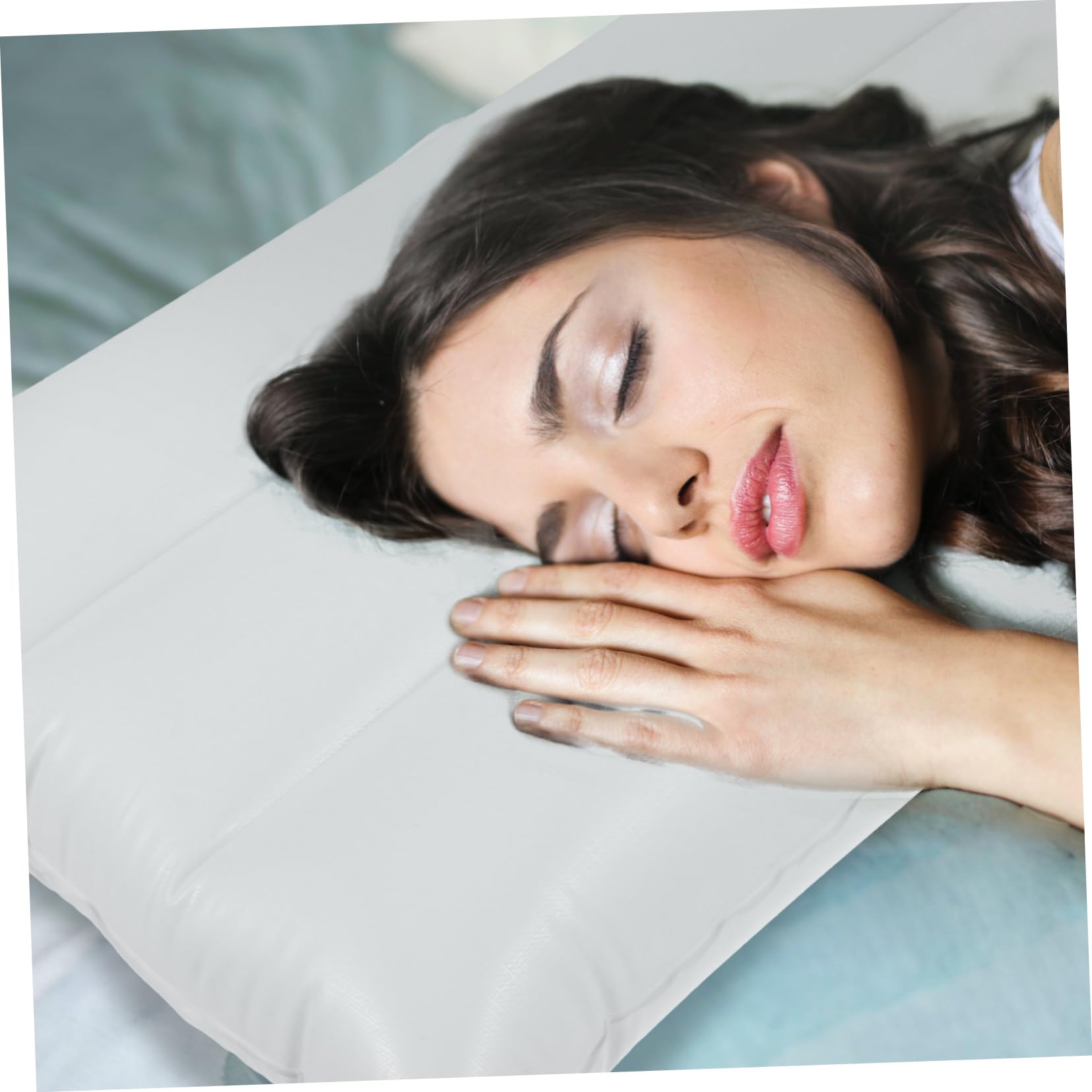 GOOHOCHY Travel Pillow Inflatable Pillow for Neck Back Leg Support Compact Air Pillow Comfort for Camping and Travel