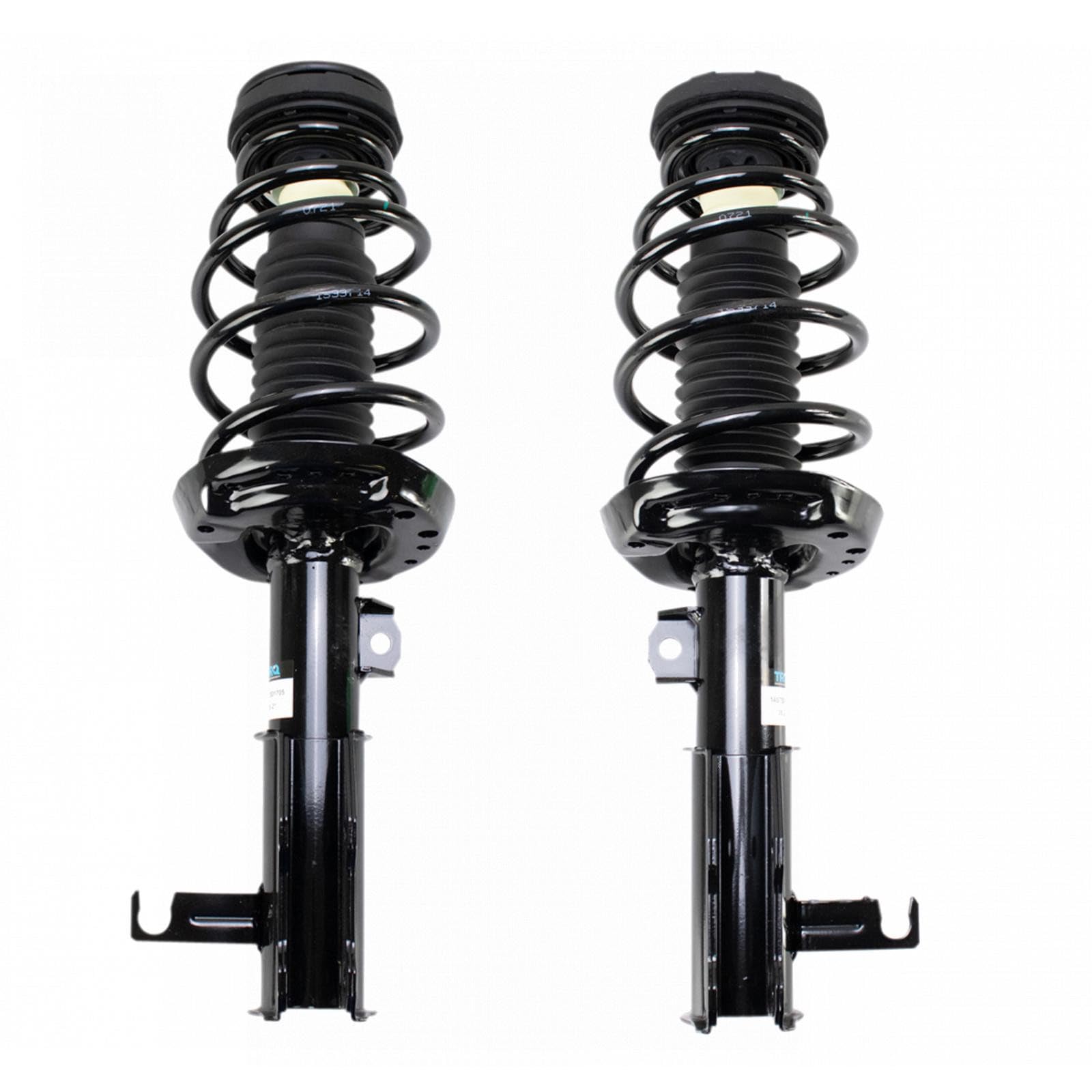 TRQ Front Strut and Spring Assembly Set 2 Piece