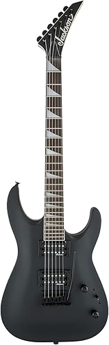 Miniatura 2 de Jackson Dinky Arch Top JS22 DKA - Guitarra eléctrica, paquete negro satinado con cable, afinador, correa, púas y DVD instructivo de Austin Bazaar