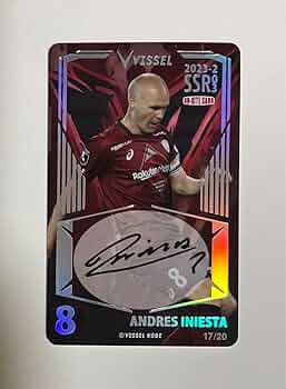 イニエスタ 直筆サイン入り ファイル Amazon.co.jp: Topps アンドレス イニエスタ 直筆サインカード
