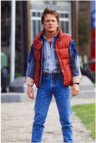 Stay Out Your Lane Póster clásico de los años 80 de Regreso al futuro de Marty McFly de Michael J. Fox