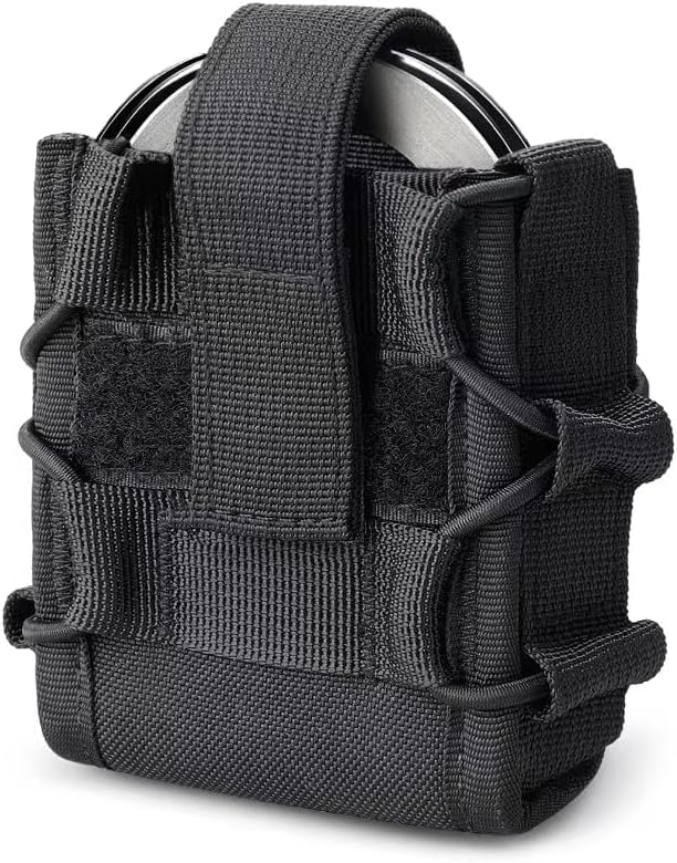 LIVANS Molle Handcuff Holster, Handcuff Pouch for Duty Belt, Handcuff Case Fi...