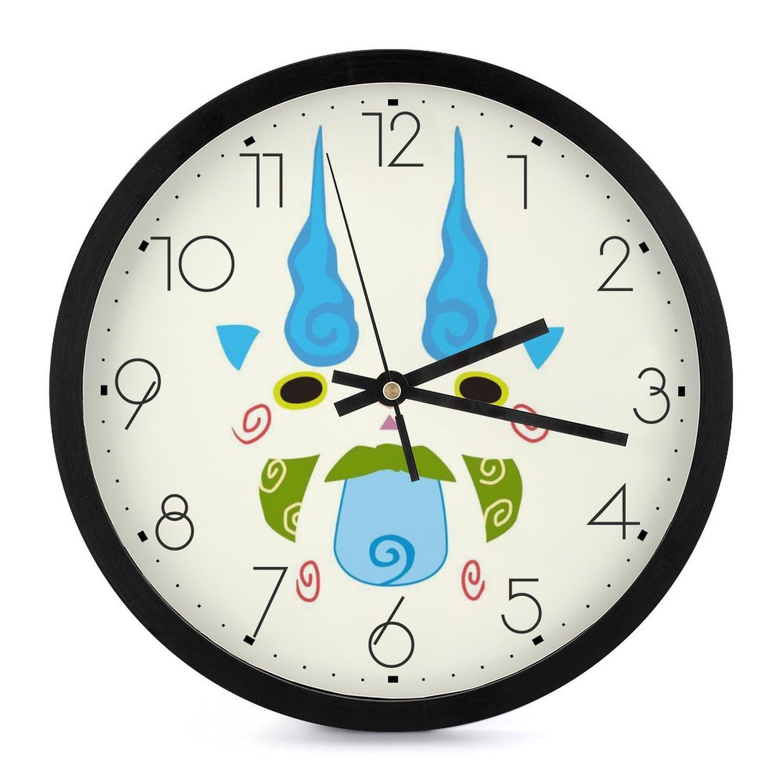 Amazon.co.jp: コマさん 妖怪ウォッチ 静音 壁掛け時計 掛け時計 時計