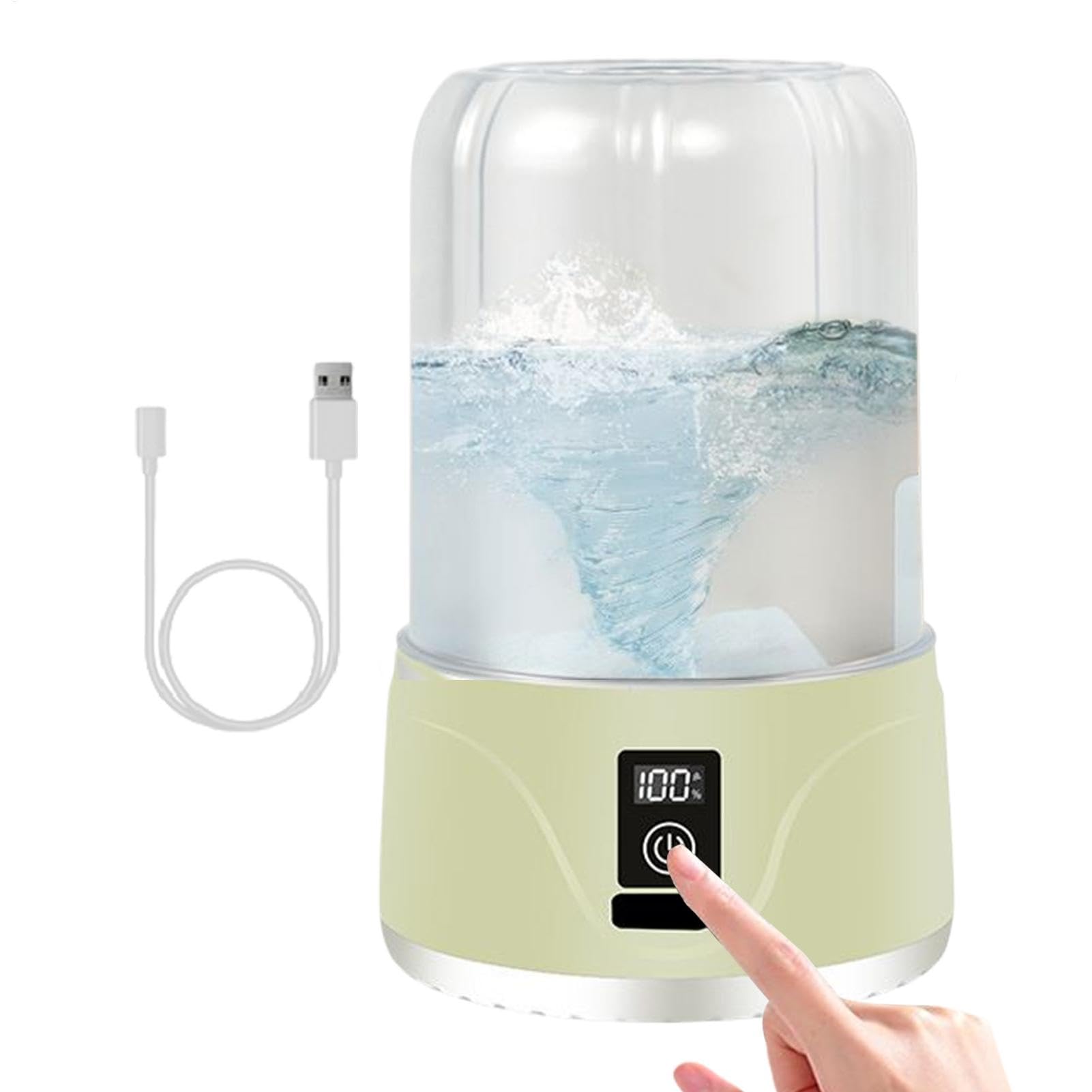 Machine à laver portable rechargeable avec modes de nettoyage réglables - 8