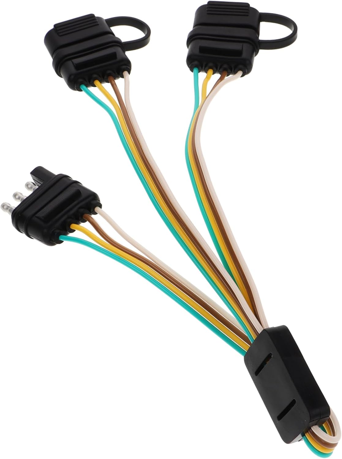 Outanaya 1Pcs Pin Trailer Wiring Connector Harness Durable Wire Extension for Trailer Lights Secure Connection for Vehicle Power Supply Reliable Plug for Performance