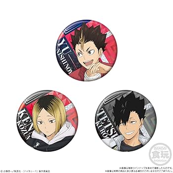 Amazon | ハイキュー！！ 缶バッジビスケット 12個入りBOX (食玩