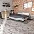 CHICHOME 6-Pack Marble Vinyl Flooring Tiles Cracked Peel and Stick Floor Tile Bathroom Waterproof Flooring 12''x12'' Self Adhesive Removable Stick on Floor Tile Sticky for Bedroom Kitchen Living Room