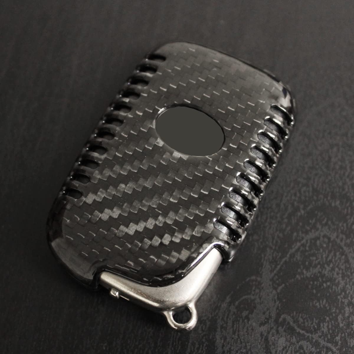 Luxury Carbon Fiber Snap on Case Compatible for Lexus Keyless Entry Smart Fob - Old Model