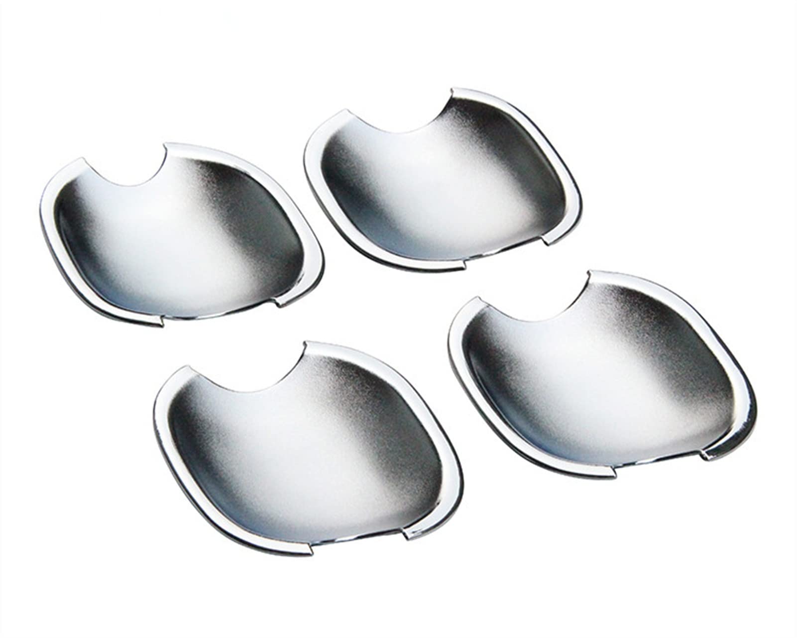 Rinkteea One Color Exterior Car Door Handle For Highlander 2008-2013 Camry 2007-2011 Chrome Car Door Handle Cup Bowl Cover Trim