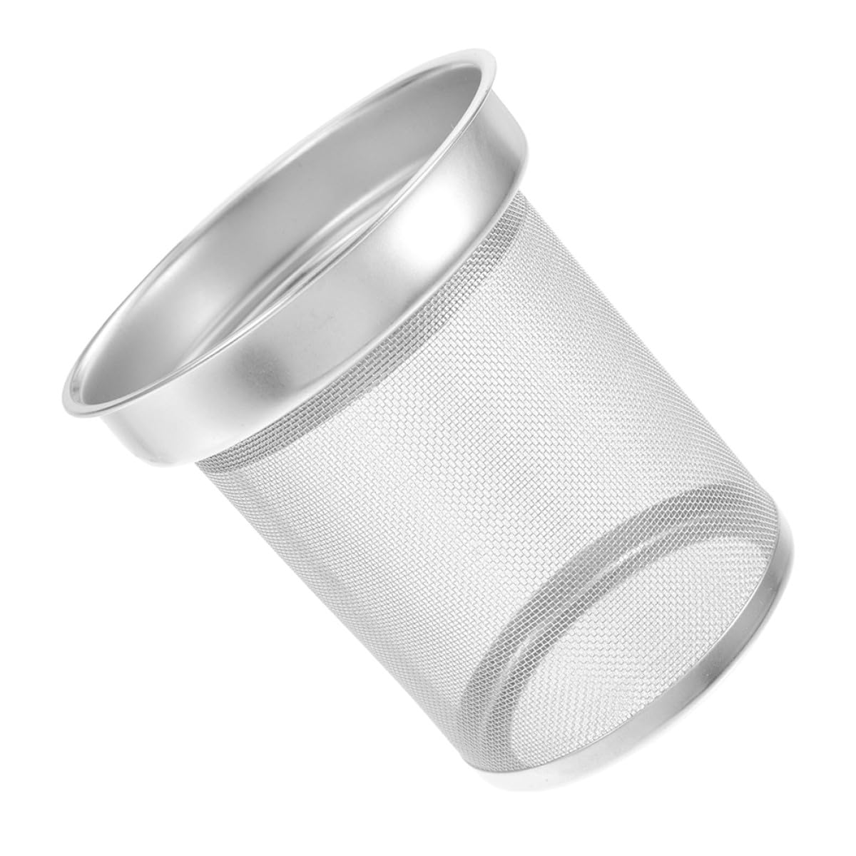 Ciieeo Filtro para Tetera de Acero Inoxidable Colador Infusor de Té de Hojas Sueltas Tamaño Pequeño 7.4x6.7 Cm Filtro Reutilizable para Colar Té en Hogar y Cocina Accesorio Práctico