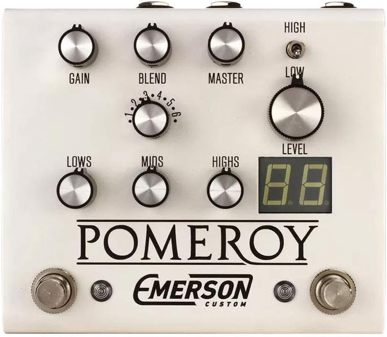 Emerson CustomPomeroy Analog Overdrive Distortion White