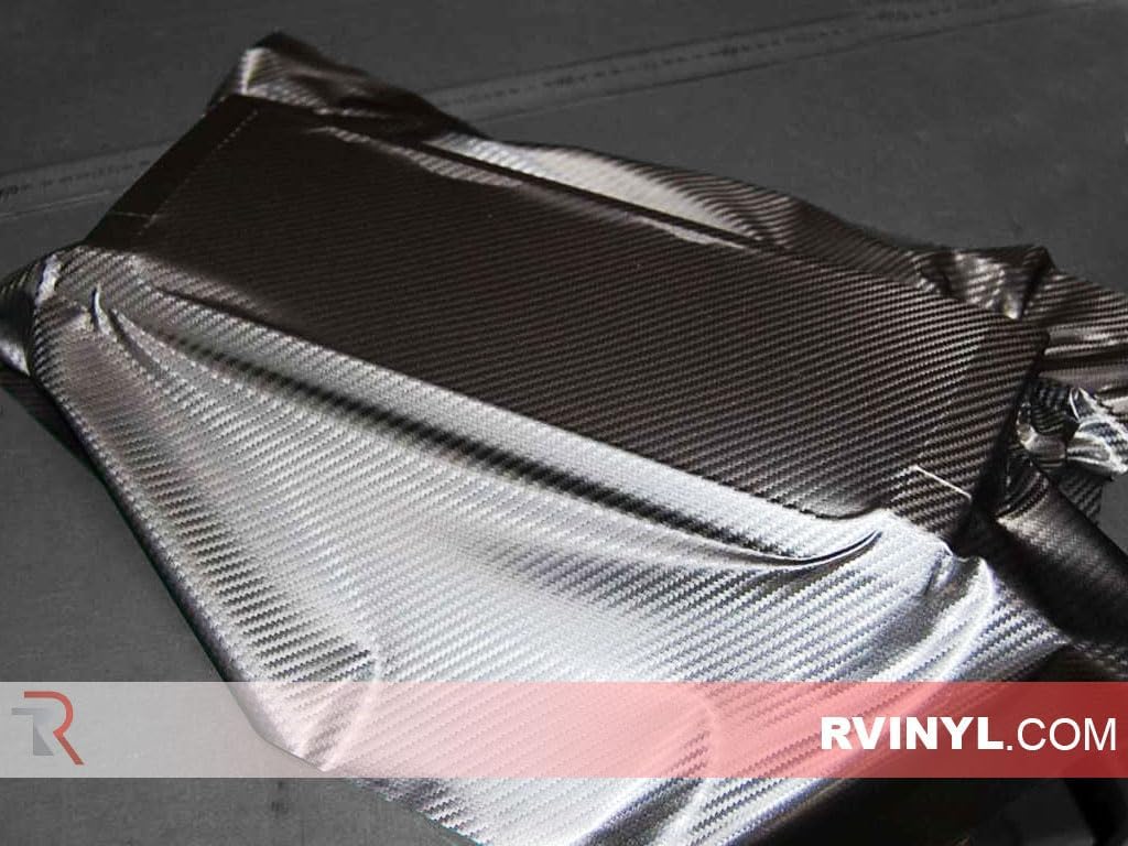 3M 2080 Series CF12 Black Carbon Fiber - 5ft x 1ft - 5sq ft - Dual Cast 3D Weave Embossed Vinyl Car Wrapping Film - Vehicle Sheet Roll