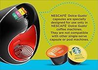 Vista 3 de Nestle Coffee mate Dolce Gusto - Cápsulas Nescafe Americano Intenso, 16 unidades, paquete de 3