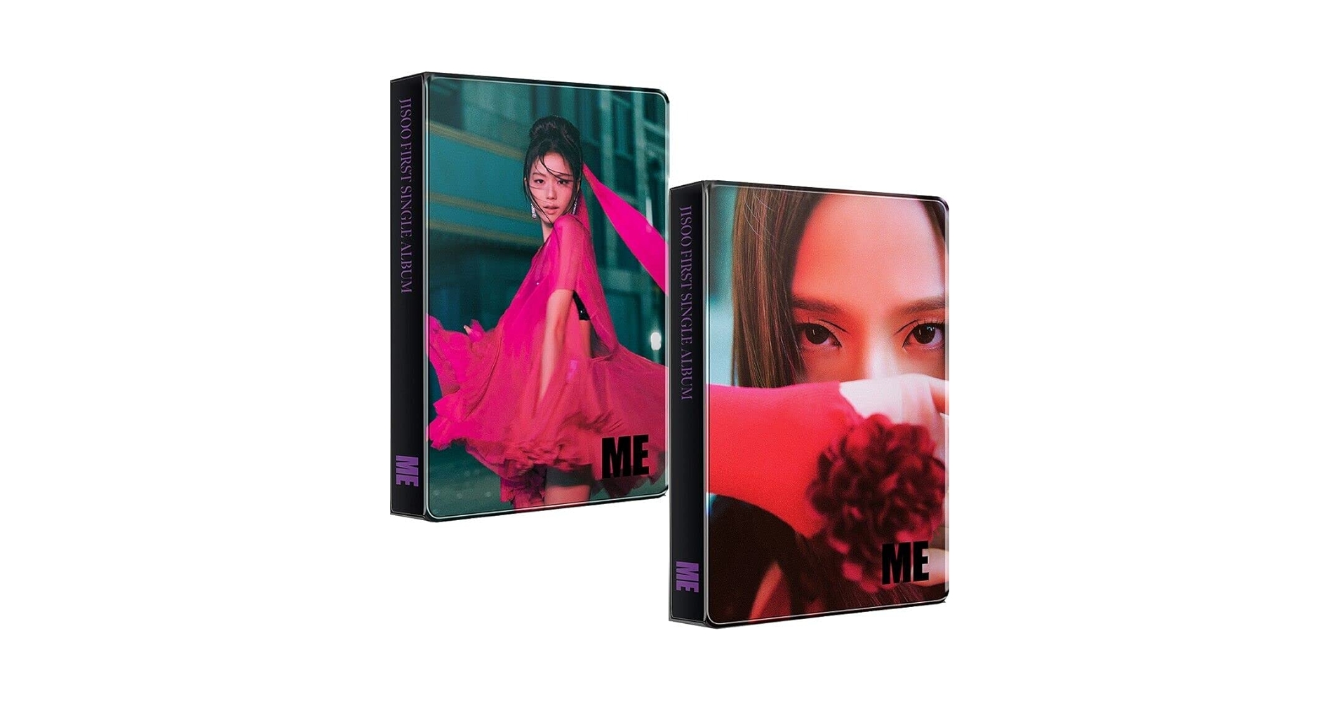 Amazon.com: (TAG LP Ver.) JISOO ME FIRST SINGLE ALBUM (A + B