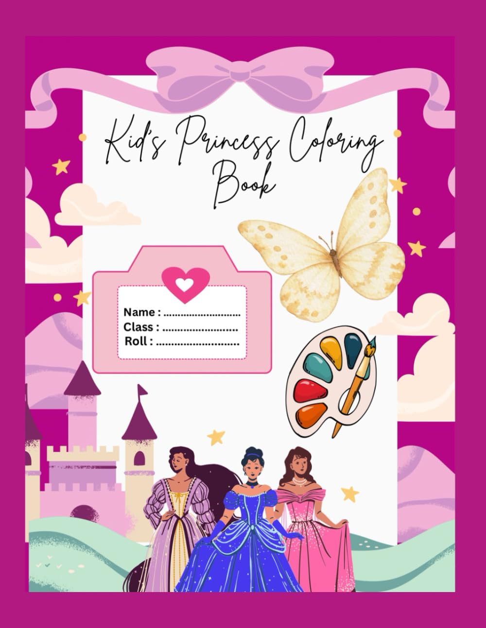 Kid’s Princess Coloring Book
