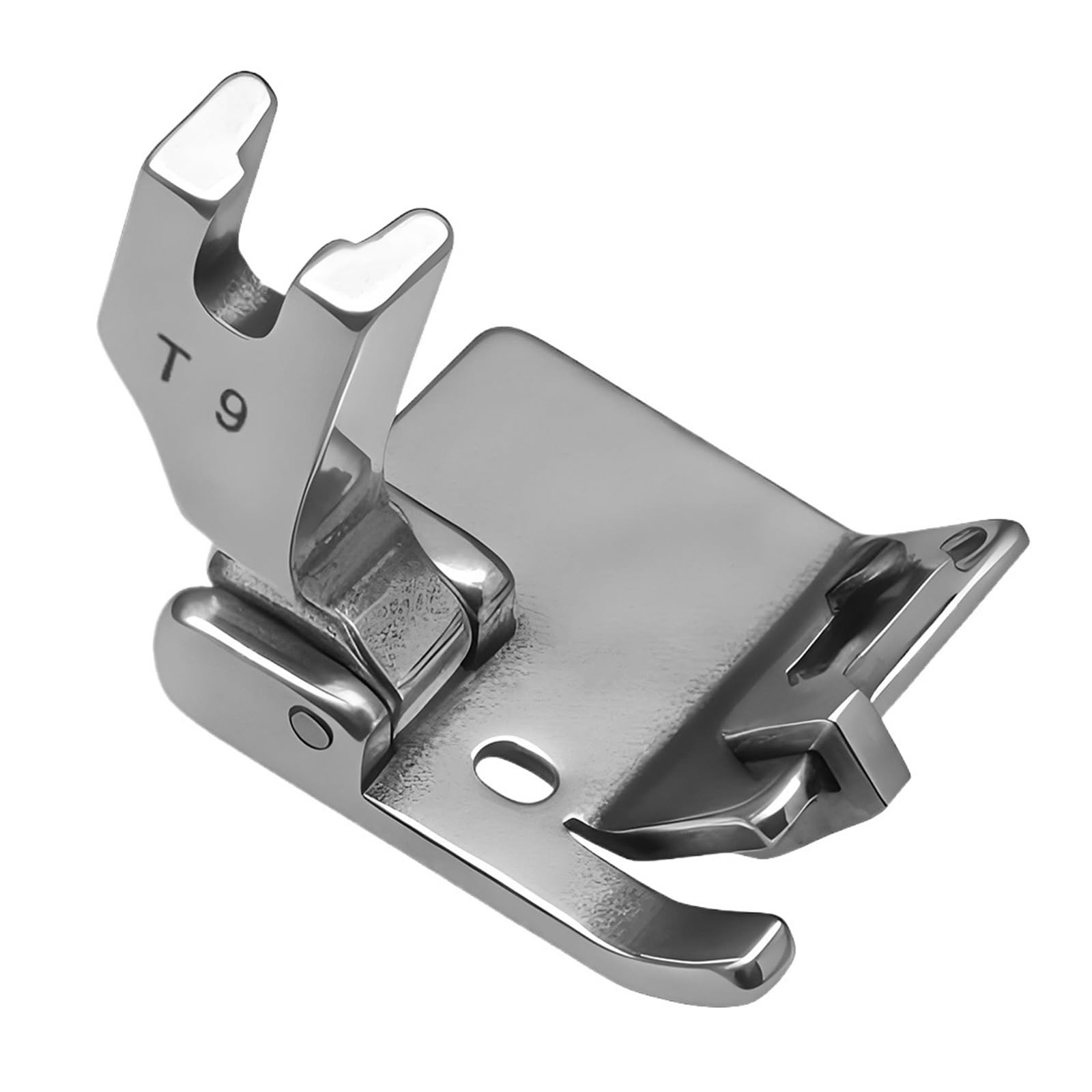 1PC Adjustable Presser Foot Hemming Folded Rolling Edge Guide Feet for Industrial Sewing Machine Accessories(T9)