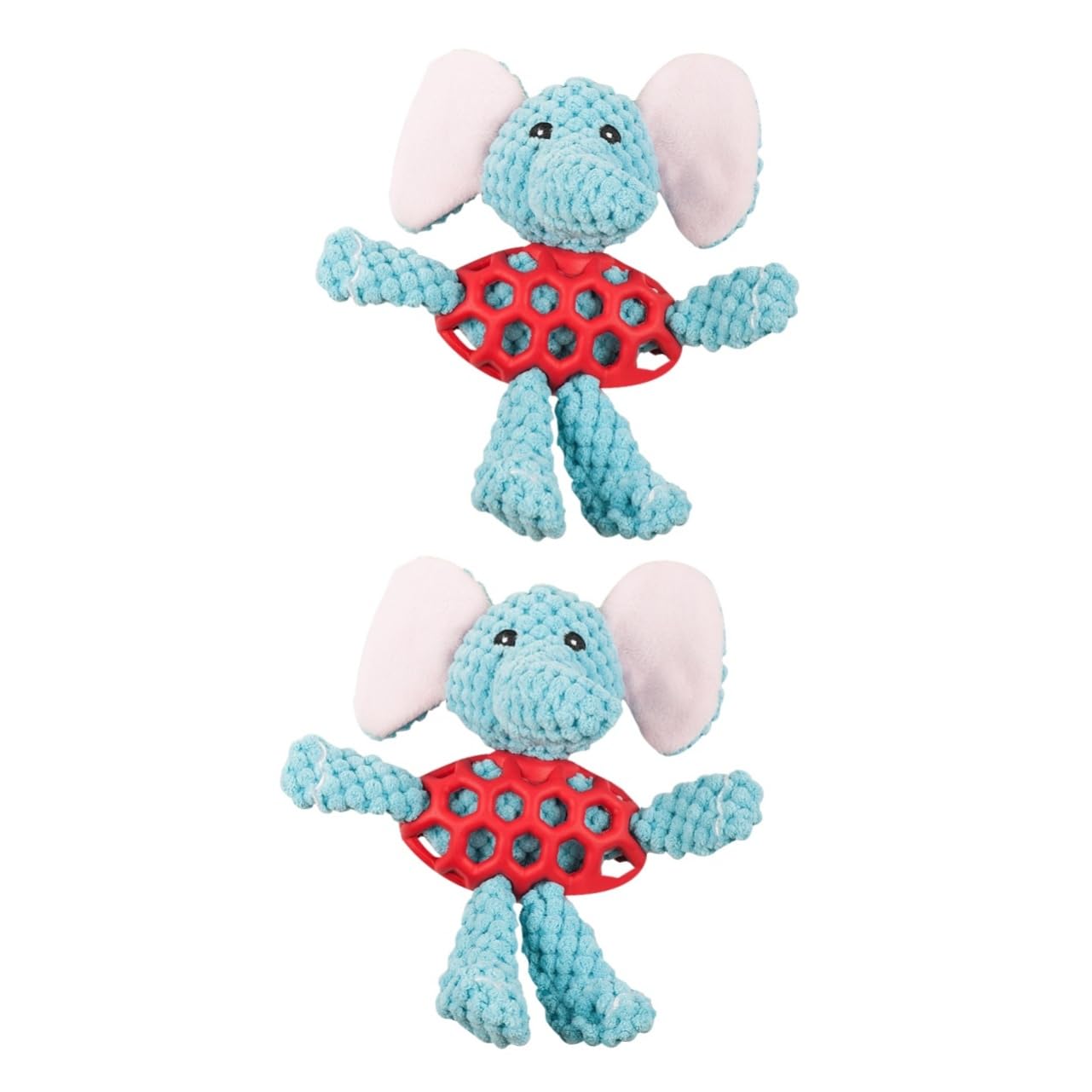 SUPVOX 2piezas Juguete De Masticar para Perros De Peluche para Entrenamiento De Cachorros para Fortalecer La Relación y Diversión El Exterior
