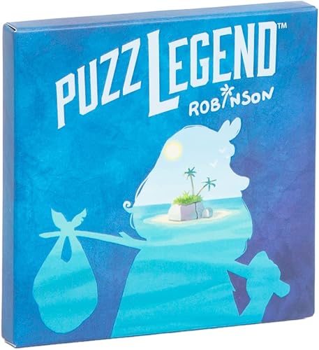Blue Orange - Puzzlegend – Robinson Crusoé – Gesellschaftsspiel, ideal für Spaß 