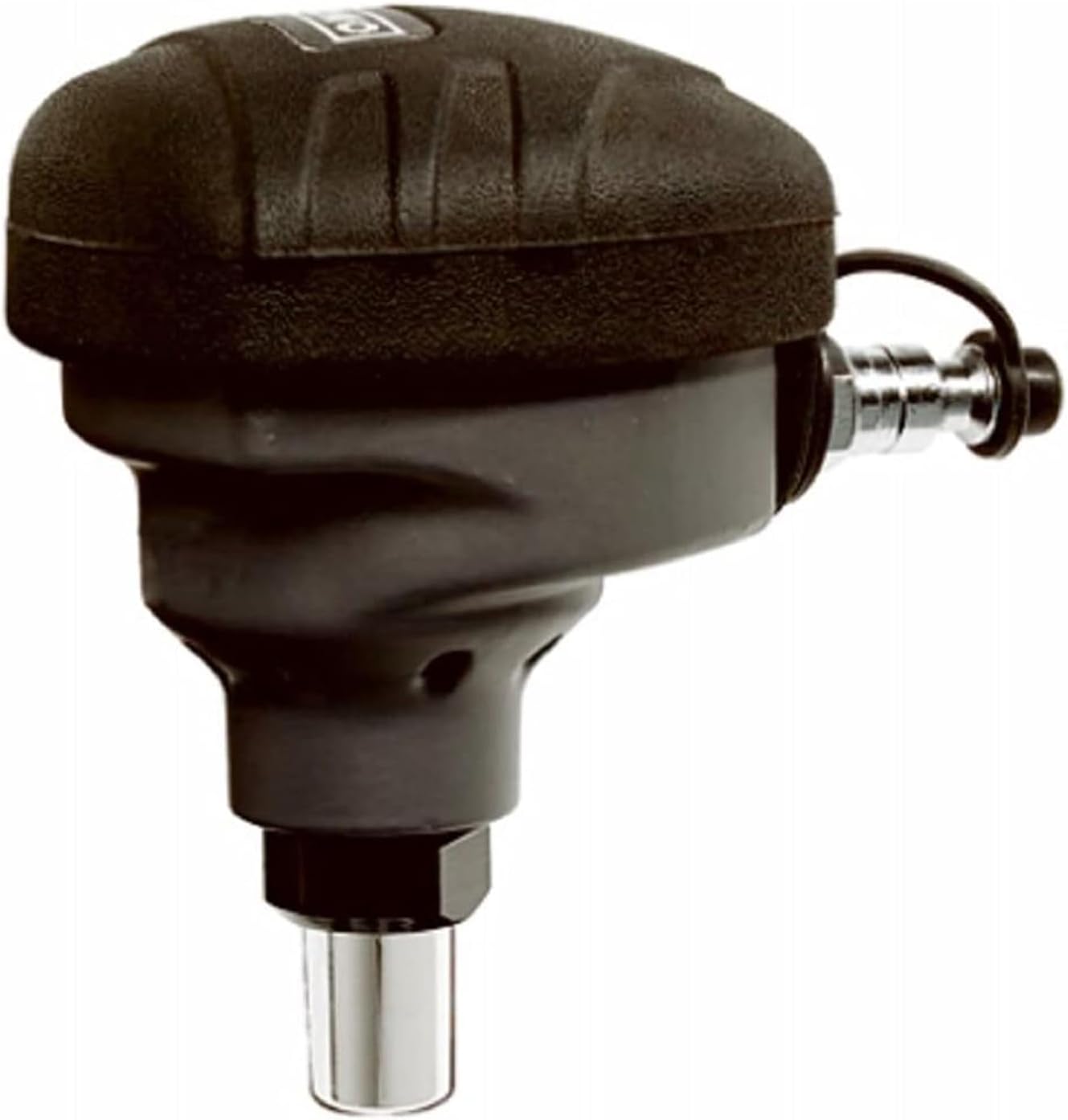 Master Mechanic Pneumatic Padded Mini Palm Nailer Handles Nails from .113 Inches to .192 inches and Up To 4 Inches Length, Includes Oil and Wrenches