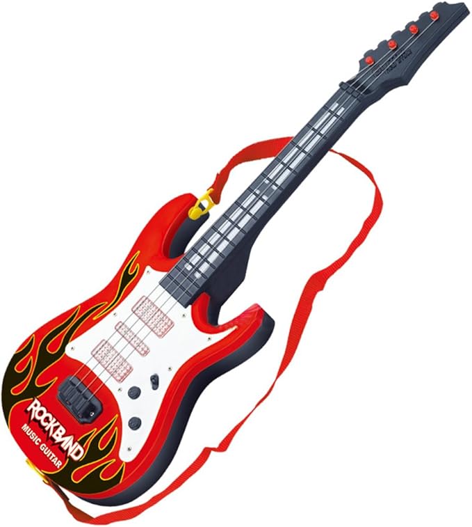 Kedoung Electric Guitar for Kids Girls Boys Age 35 with Strap,Toy