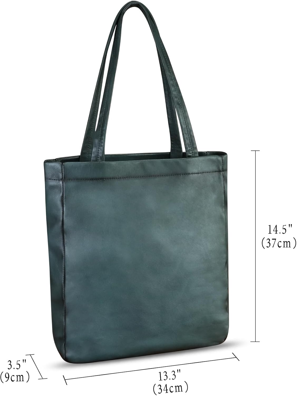 Genuine Leather Shoulder Bag for Women Handbag Handmade Purse Crossbody Work Tote Bag Casual Purse Daypack