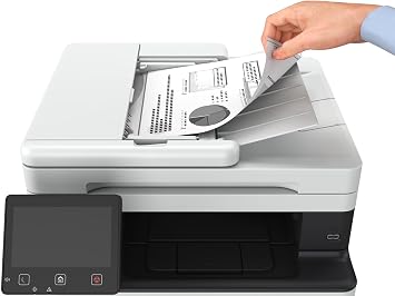 Canon i-SENSYS MF461dw 3-in-1 Wireless Mono Laser Printer - A4 Print, Copy, Scan - 36ppm Print speed, 100ipm Scan Speed - 2-Sided ADF - LCD Touchscreen - Secure & Sustainable - Office Printer