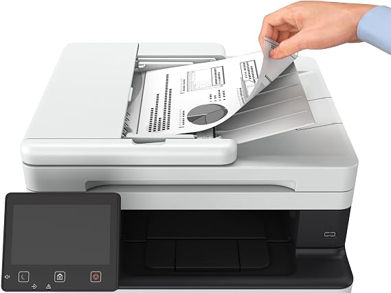 Canon i-SENSYS MF461dw 3-in-1 Wireless Mono Laser Printer - A4 Print, Copy, Scan - 36ppm Print speed, 100ipm Scan Speed - 2-Sided ADF - LCD Touchscreen - Secure & Sustainable - Office Printer