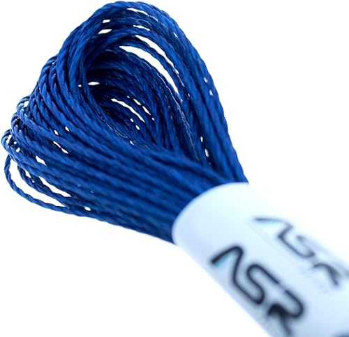 Miniatura 4 de ASR Tactical Cuerda trenzada de supervivencia de Kevlar de 200 libras - 100 pies azul