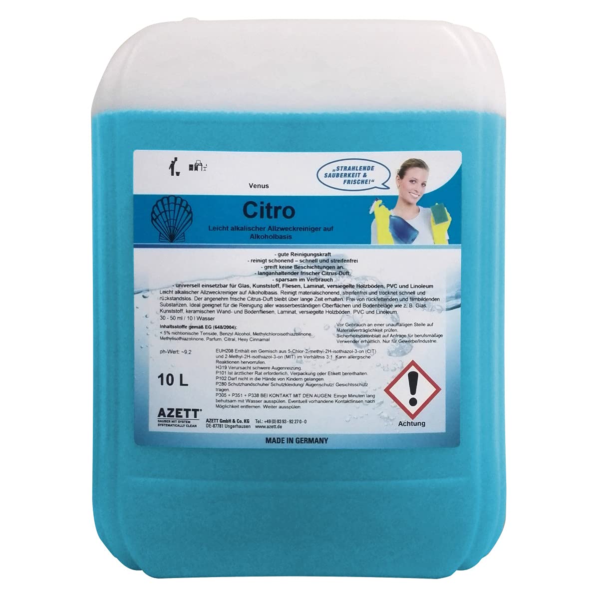 Cleancraft Reinigungsmittel neutral HDR-N 10l, 7321210