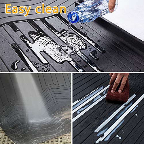 E-Cowlboy Trunk Cargo Liner Mat Tray For Mazda Cx-5 2017-2021 2022 Heavy Duty Waterproof Custom Fit - All Weather Odorless (Black) #TOP3