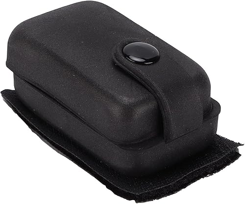 Miniatura 8 de Walfront Funda de batería para guitarra acústica, bolsa de transporte de bolsillo negro, organizador de PU, funda portátil para instrumentos