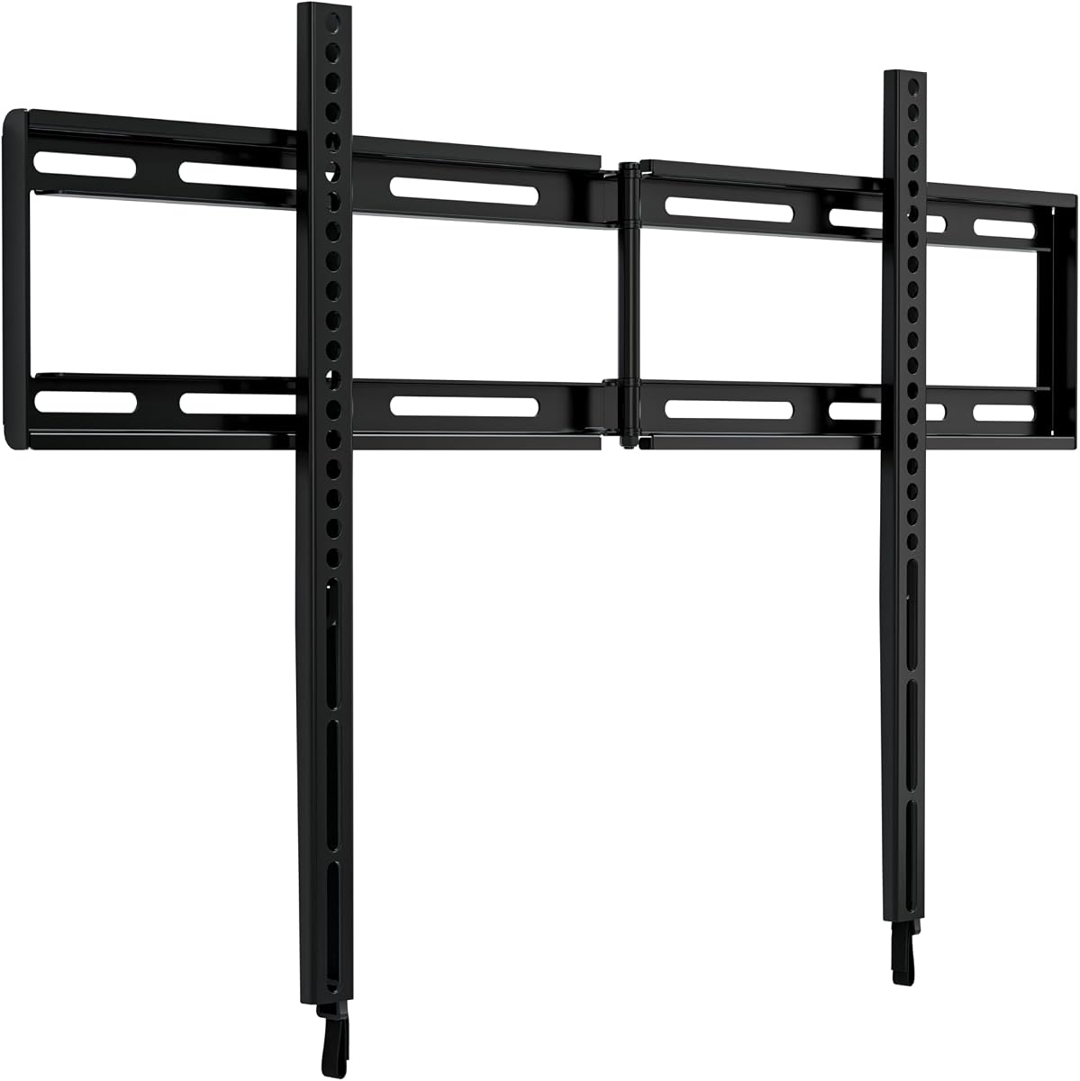 Soporte de pared fijo para TV para televisores de 32"-90" de hasta 150 lb, perfil de 1.18" | Soporte universal para TV XL con instalación de bricolaje que incluye plantilla de perforación fácil y todo el hardware, funciona en montantes de 16 y 24" o en concreto