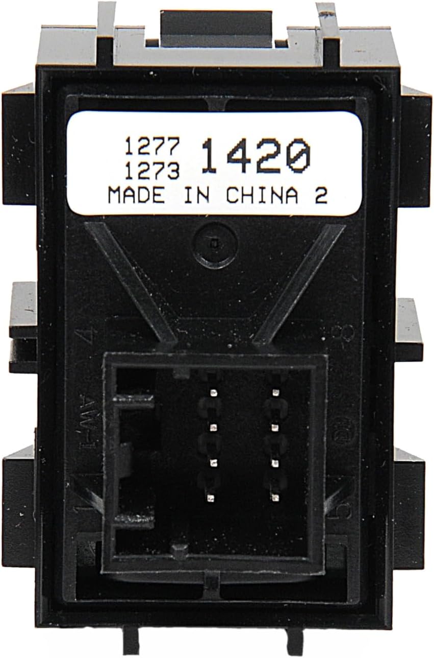 GM Genuine Parts 12771420 Jet Black and Ice Blue Parking Brake Switch