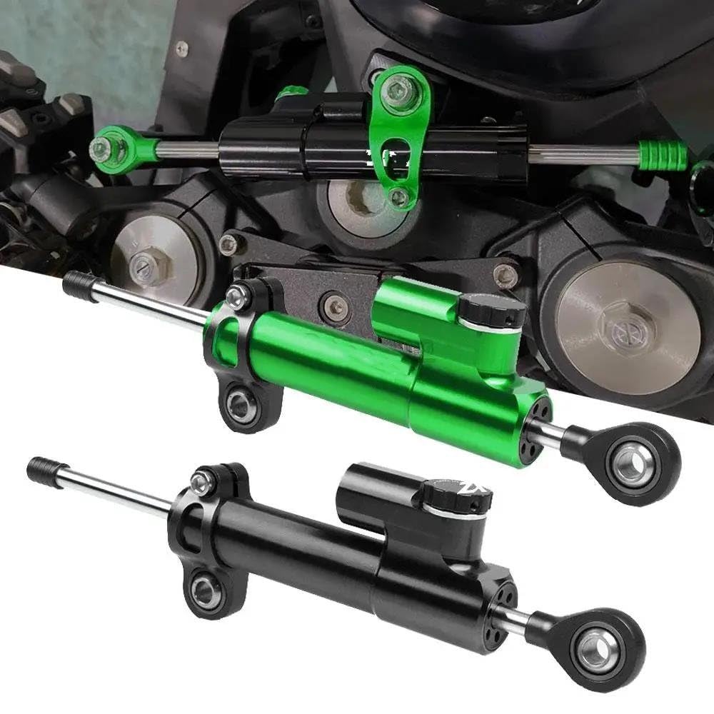 INPETS Amortisseur Direction Pour KAWASAKI Z1000SX Z 1000 SX Z1000 SX 2011 2010 2012 2013-2023 Amortisseur Direction Moto Stabilisation Moto Stabilisateur (Color : 7), 9106522578