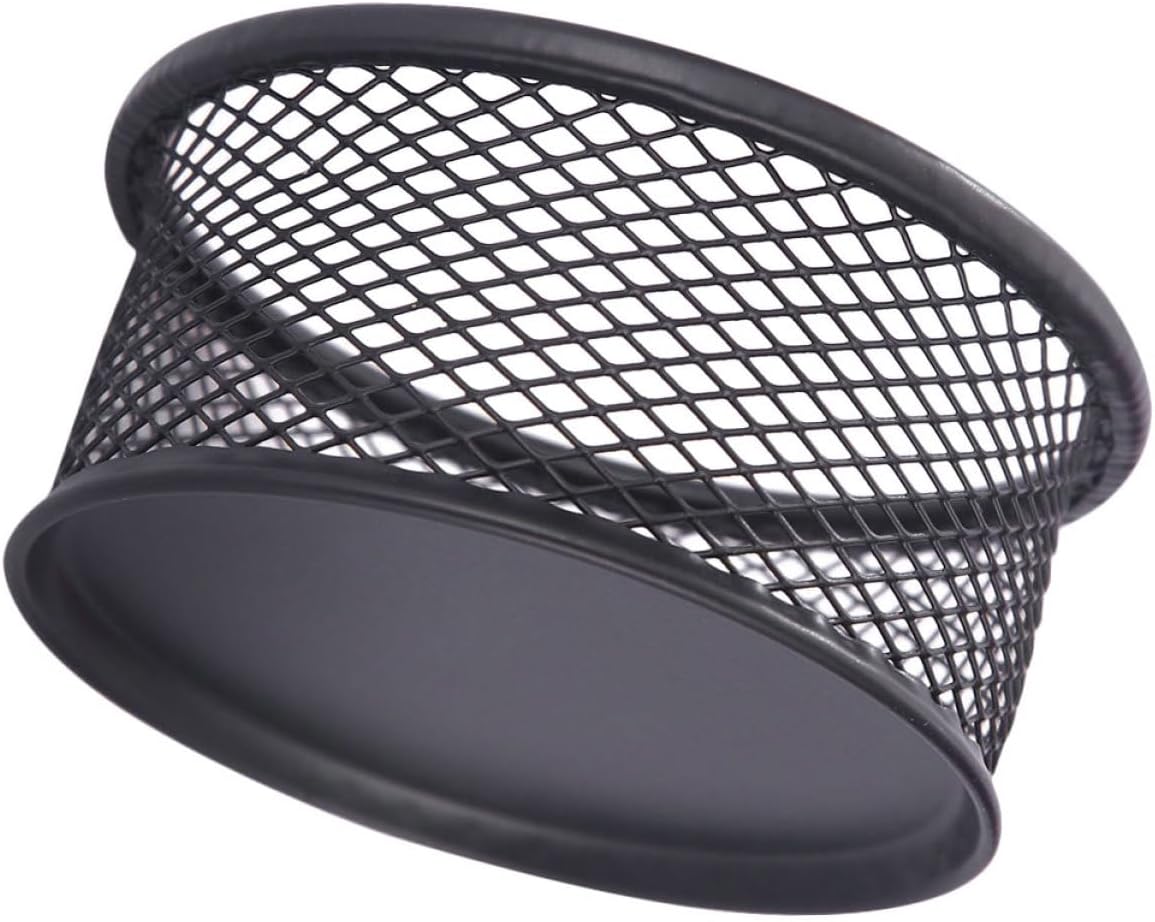 Luxshiny 3pcs Mesh Storage Box for Desk Multi-functional Paper Clip Organizer Sturdy Container for Office Supplies Space-saving Design for School and Home Use