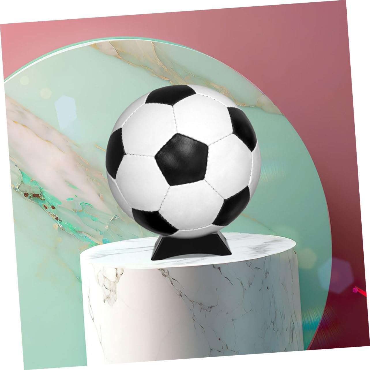 KICHOUSE 40pcs Sports Display Stand Versatile Basketball Football and Baseball Holders for Decoration Space-Saving Design