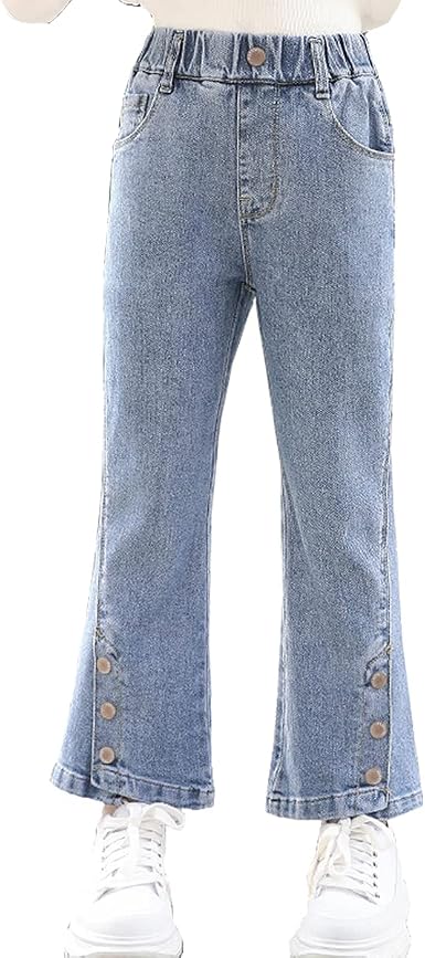 Milokado Kids Girls Bell Bottom Jeans 
