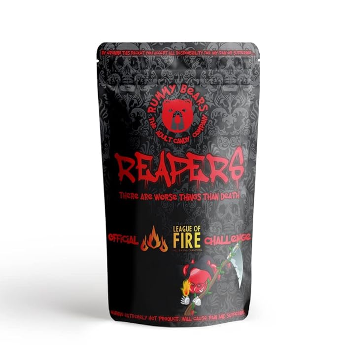 Buy Rummy Bears Reapers World's Hottest Gummy Bears Carolina Reaper