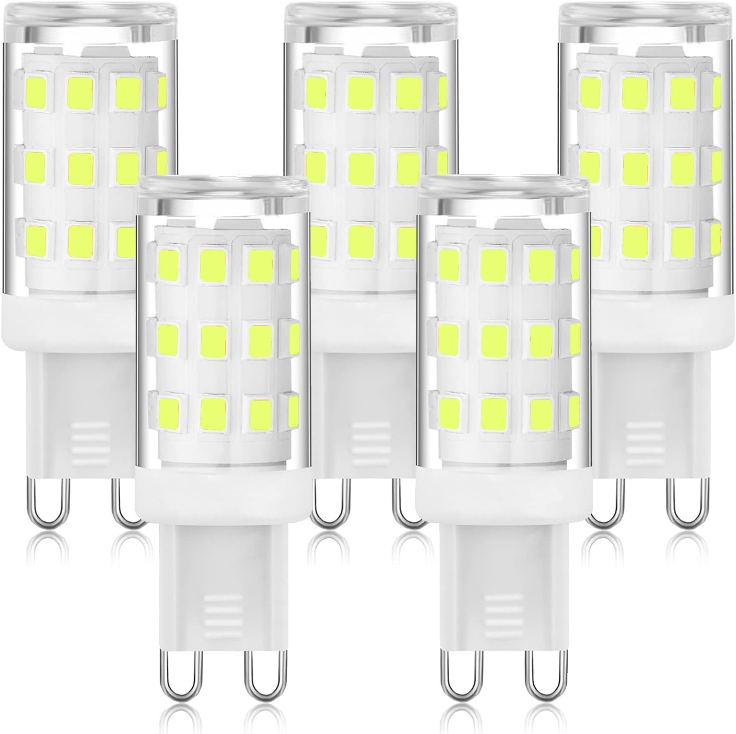 Eihern G9 LED Bulb 6000K Cool White 3W,G9 Bi Pin Socket LED Bulb(40W