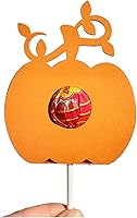 Vista 3 de Soporte para piruletas de calabaza de Halloween, troqueles de corte, accesorios de decoración de álbumes de fotos, manualidades para diario