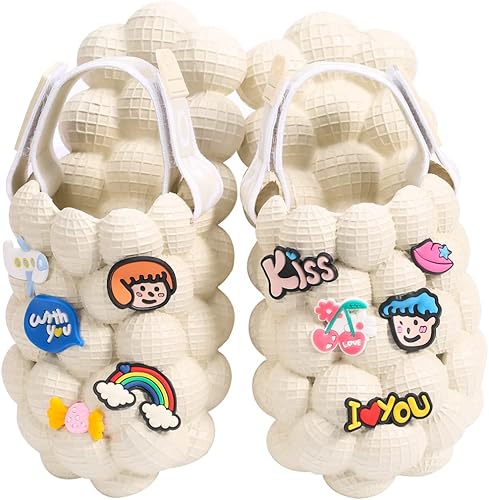 Tobogán de burbujas para niños, toboganes de pelotas de golf para niños y niñas, toboganes de burbujas para niños, sandalias de nube desmontables 2