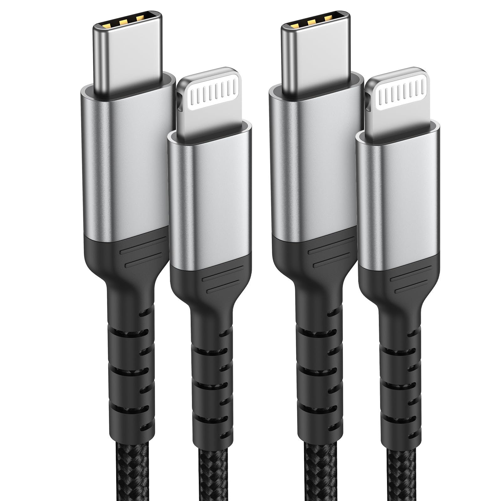 Câble Lightning Mfi Uliftus Câbles Charge IPhone ULIFTUS [Lot De 2